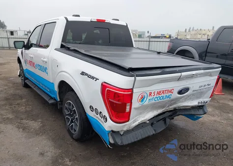 2022 Ford F-150 Xlt z USA, uszkodzony, nr VIN 1FTEW1CPXNFA72251